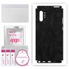 apgo Protective Skin Sticker for the Back+sides Compatible with Samsung Galaxy Note 10 Plus, Full Wrap Film, Foil, Vinyl - Pattern Black Camo