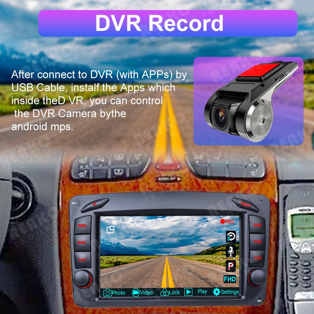 REAKOSOUND Радио стерео автомобильный мультимедийный плеер для Mercedes Benz W203 Vito W639 VaneoCLK W209 W210M/Ml Carplay wifi BT GPS Navi