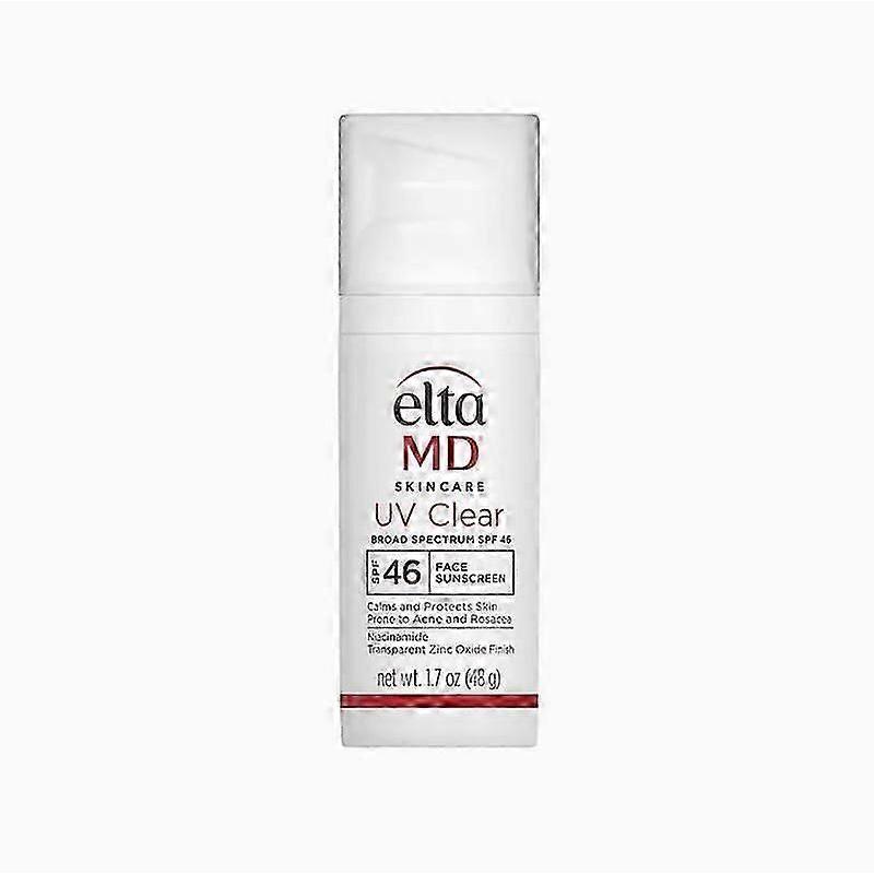Солнцезащитный крем для лица EltaMD UV Clear SPF 46, без масел, с оксидом цинка, для чувствительной кожи Великобритании