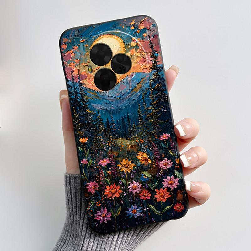 Новый Мягкий Черный Чехол для TCL NxtPaper 60 Ultra Зеленый с Рисунком Мультяшного Кролика Ударопрочный Чехол для TCL Ion X/TCL Ion V