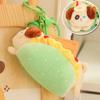 Adorable Plush Hot Dog Keychain Cute Dog Plush Pendant Bag Charm For Kids