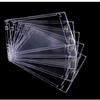 5Pcs Magnetic Card Holder Case Hard Plastic Material Clear Idol Photo Cards Protector 35PT Thickness Collection