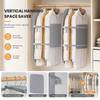 Пылезащитная гладильная доска для одежды, компрессионная сумка для пуховиков и одежды, для экономии места в шкафу 50%, органайзер для хранения одежды и пальто