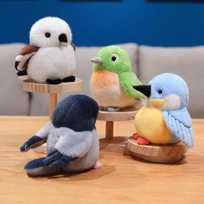 Плюшевая игрушка Птичка - Кукла из серии Животные для детей, для украшения на день рождения и в подарок