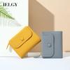 Women's Fashion Short Solid Color Mini Wallet