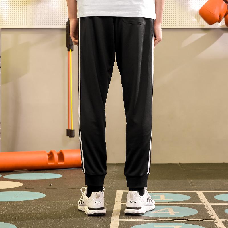 adidas Спортивные брюки Essentials 3-Stripes из трикотажа Черный/Белый Унисекс TR30P1R-BW