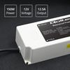 Qoltec Zasilacz impulsowy LED IP67 | 150W | 12V | 12.5A | Wodoodporny | Biały