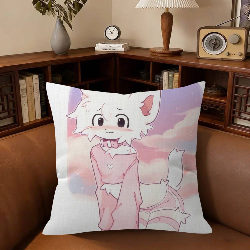 Boykisser Silly Cat Cute Personalized Picture Text Home Decorative Pillows Household Gifts 45X45Cm