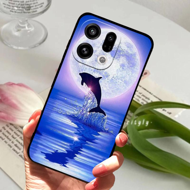 Чехол для Oppo Find X9 Pro X9 Мягкий Силиконовый TPU Чехол для OPPO Find X 9 FindX9 Pro Защита Камеры Оболочка Ударопрочный Бампер PLJ110