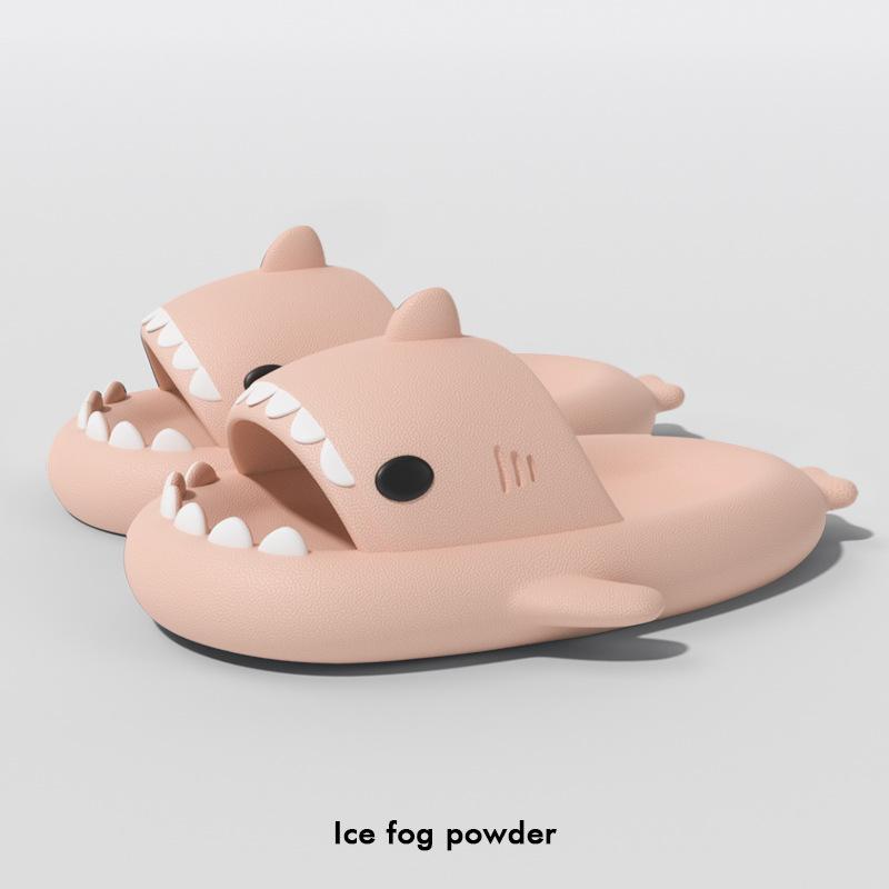 Модные женские тапочки Comwarm Shark, легкие пляжные тапочки с толстой подошвой, нескользящие домашние сандалии, женские шлепанцы для ванной