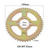 Цепи 428 37T/40T/41T/43T/48T 37MM-76MM Звездочки Задние Звездочки Для 110cc 125cc 140cc Мотоциклов Грязевых Питбайков
