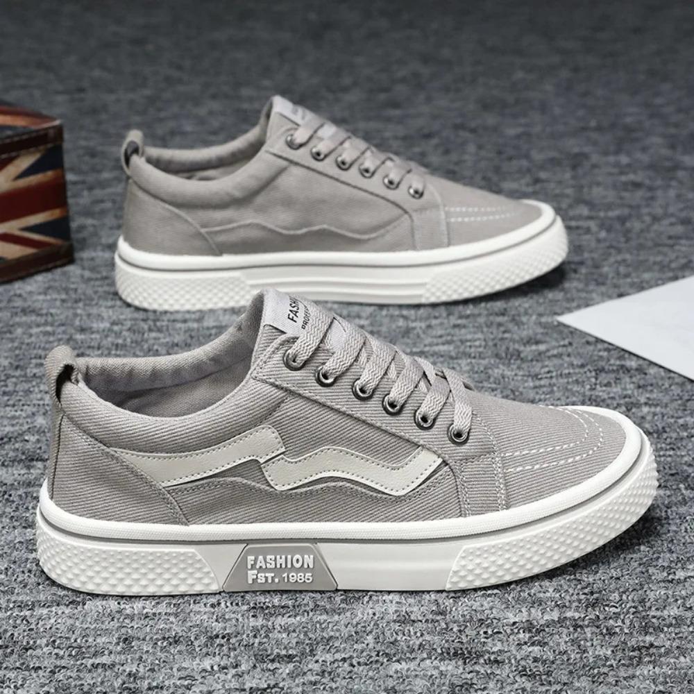 Мужские парусиновые кроссовки Модные кроссовки Студенческие повседневные вулканизированные туфли Весна Новинка Tenis Masculino Мужская обувь