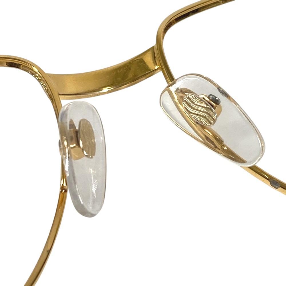 Cartier Логотип Trinity очки оптика оправы для очков Металл Золотой