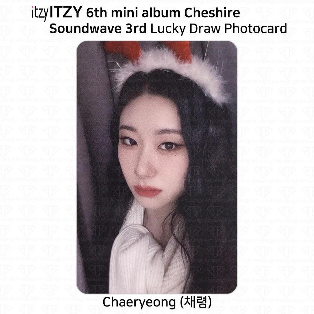 ITZY 6-й мини-альбом Cheshire Soundwave, 3-я лотерея с фотокарточкой, версия.