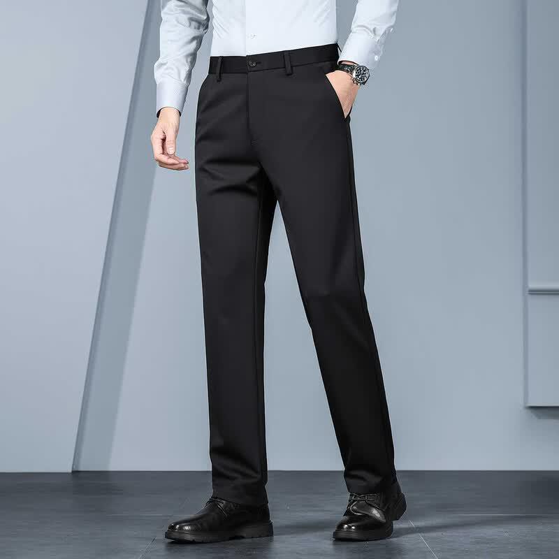Pierre Cardin Мужские инфракрасные антистатические теплые брюки в стиле business casual