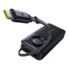 Free2Pull 10000mAh 30W Powerbank with USB-C Port and Retractable USB-C Cable - Black