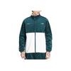 Puma Куртка с вышитым логотипом на молнии и воротником-стойкой Мужские куртки Зеленые 532436-40