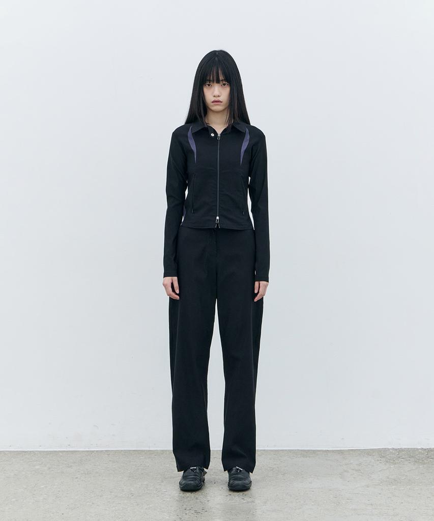 ROWM Contrast Panel Jacket (Black)