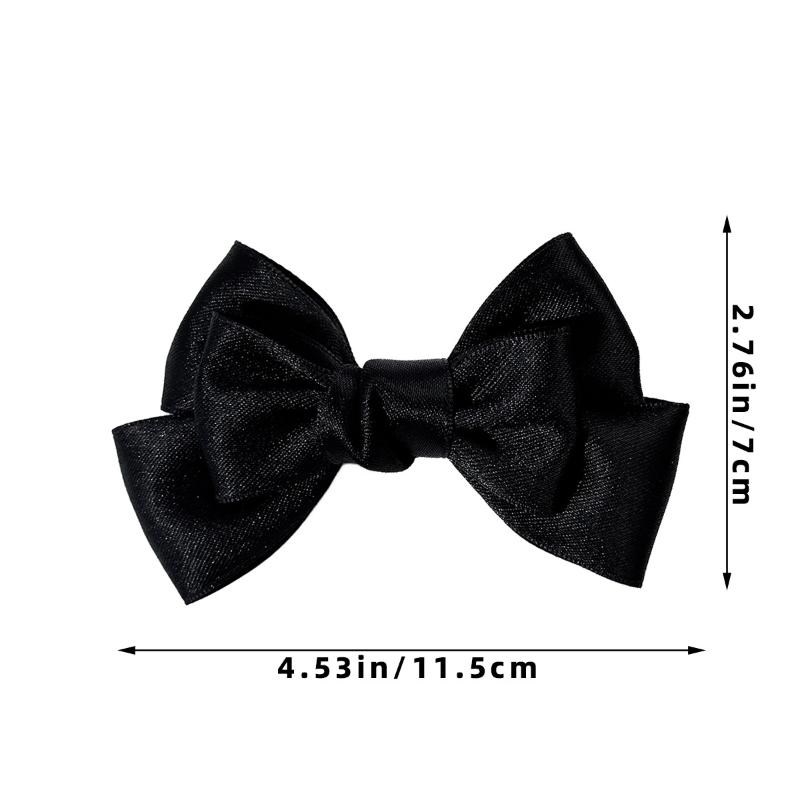 Черная лента бант жемчужная брошь для женщин универсальные булавки для воротника рубашки украшение одежды лента галстук ювелирные аксессуары подарки