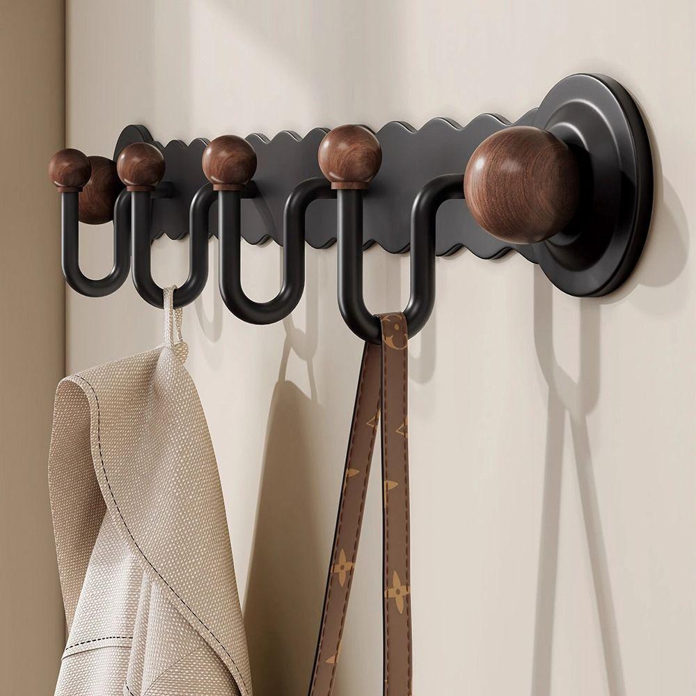 Wall Mounted Suction Cup Bathroom Hook Creative Hanging Clothes Hook Door Rear Hook Towels