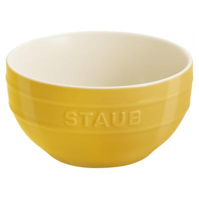 Staub 12 см керамическая жаропрочная фаянсовая посуда безопасна для использования в духовке и микроволновой печи японская керамическая миска цвета цитрона "миска цитрон" [Авторизованный продукт] Z1029-532