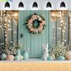 Easter Party Decoration Spring Garden Children's Photography Props  Rabbit Colorful Eggs Newborn Portrait Shoot Background FH-32