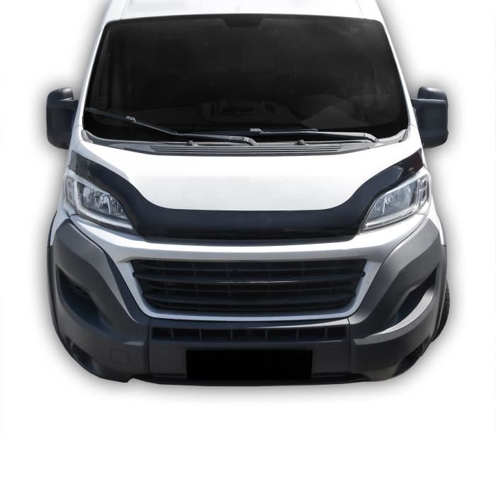 Déflecteur De Capot - SCOUTT - Fiat Ducato 2014 - ABS Plastique - Installation Facile - Noir