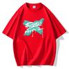 INS Fashion Man футболка свободного покроя с короткими рукавами из 100% хлопка, повседневная футболка, размер S-5XL