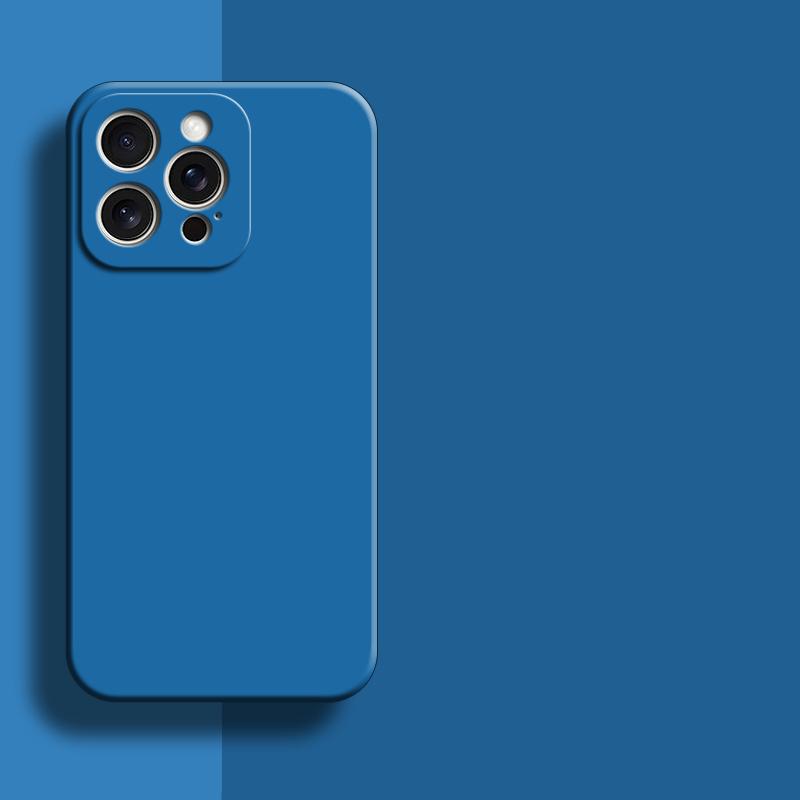 Чехол для iPhone 16 Pro Max Чехол для iPhone 16 Pro Max Жидкий силиконовый каучук Ударопрочный бампер Для iPhone 16 Pro Plus