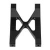 RC Car Aluminum Bumper Frame Brace for Axial SCX10 Electric Remote Control Crawler (Black)