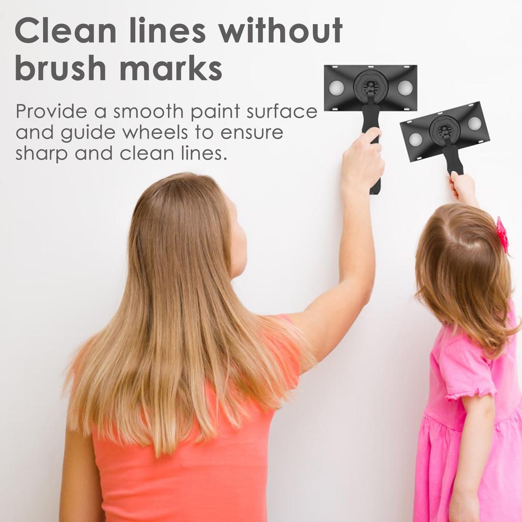 Новые профессиональные кисти для обработки кромок латексной краской, инструменты для триммера, многофункциональные кисти для покраски углов стен, потолков, разделитель цветов