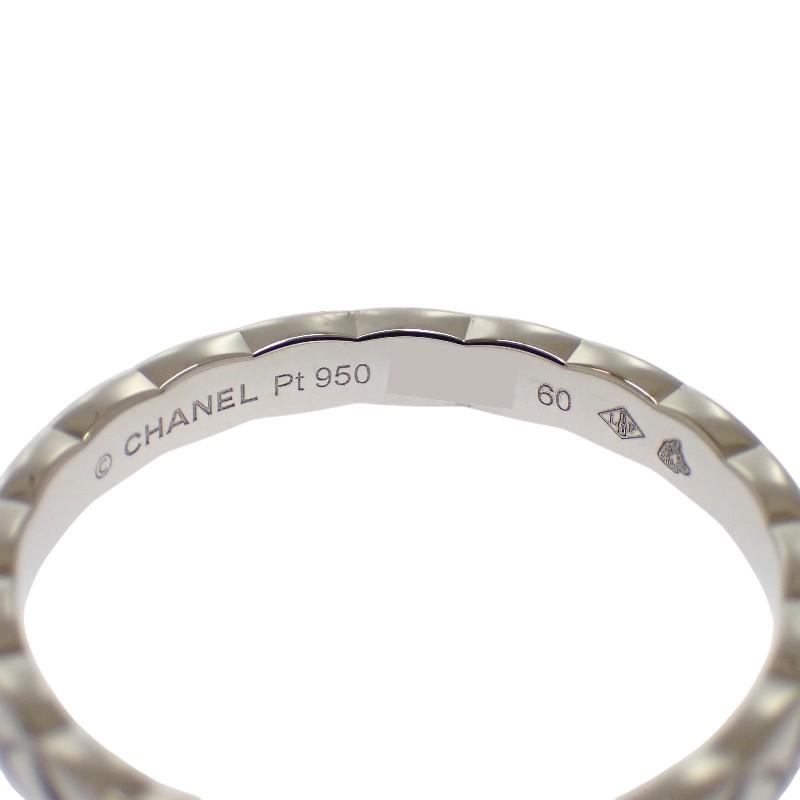 CHANEL  J11354 #19(JP Size) ring Pt950Platinum mens