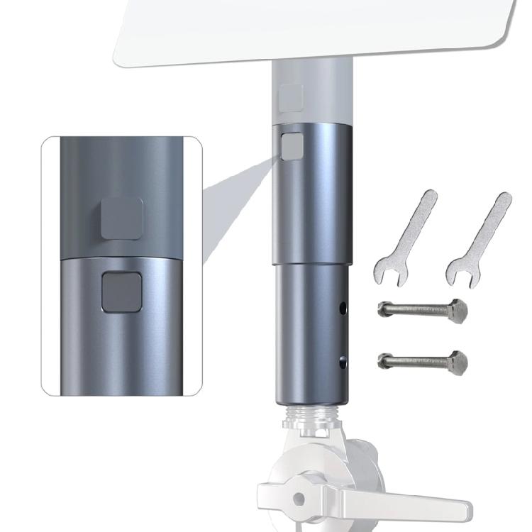 Монтажный комплект Алюминиевый Наружный Монтажный Комплект для Прямоугольной Спутниковой Антенны Starlink V2 Адаптер для Крепления на Трубу