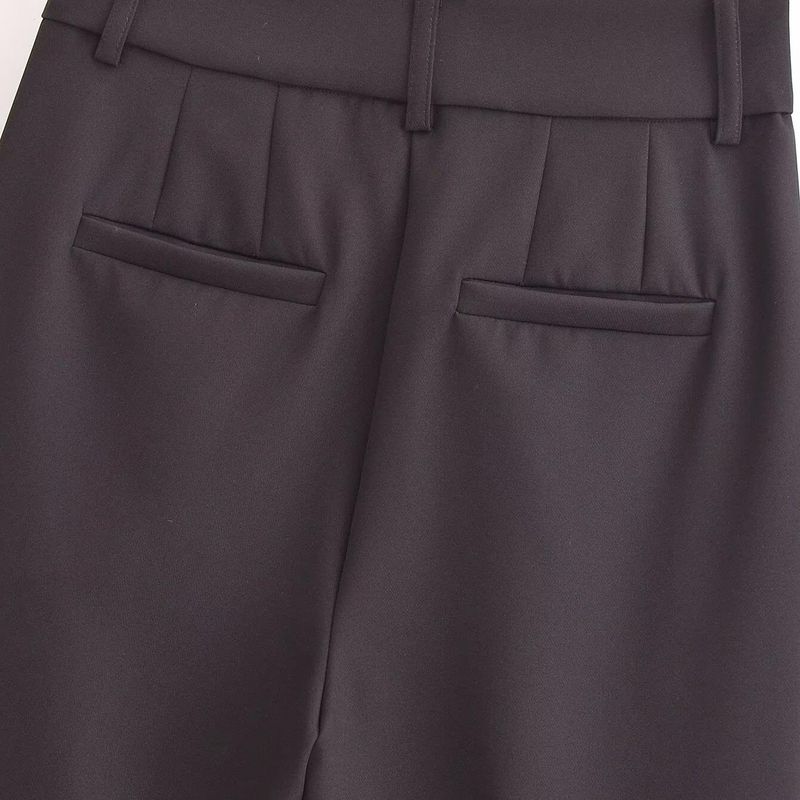 Kaslead New Arrival Women's Clothing Fashion Style Fashion Minimalist All-Match Multicolor High Waist Casual Suit Pants