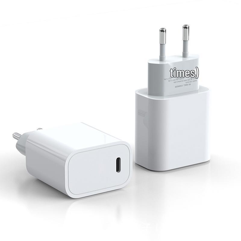 20-ваттное двойное зарядное устройство EU, быстрая зарядка PD и QC3.0 для Apple, Huawei, Samsung - Сертифицировано CE