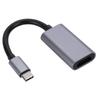 Алюминиевый адаптер USB C на HDTV Адаптер Type C на HDTV 4K@30Hz Синхронизация видео и звука Конвертеры экрана Рассеивание тепла