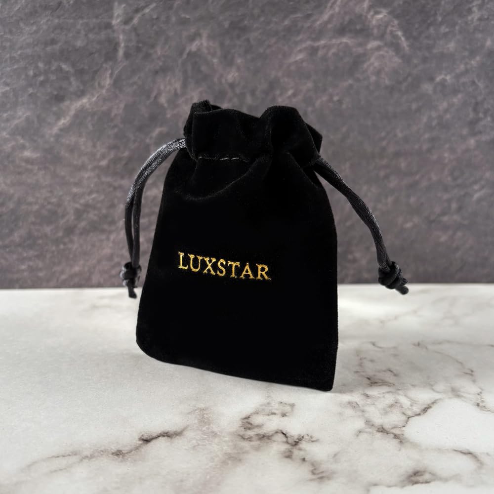 LUXSTAR Кафф на ухо, Стерлинговое серебро 925 пробы, Серьга, Клипса для уха, Мужской и Женский, Простой, Бренд (Серебряный)