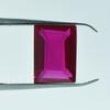 Natural Red Ruby Loose Gemstone 8.45 ct Emerald Cut for Jewelry Making and Gem Collections