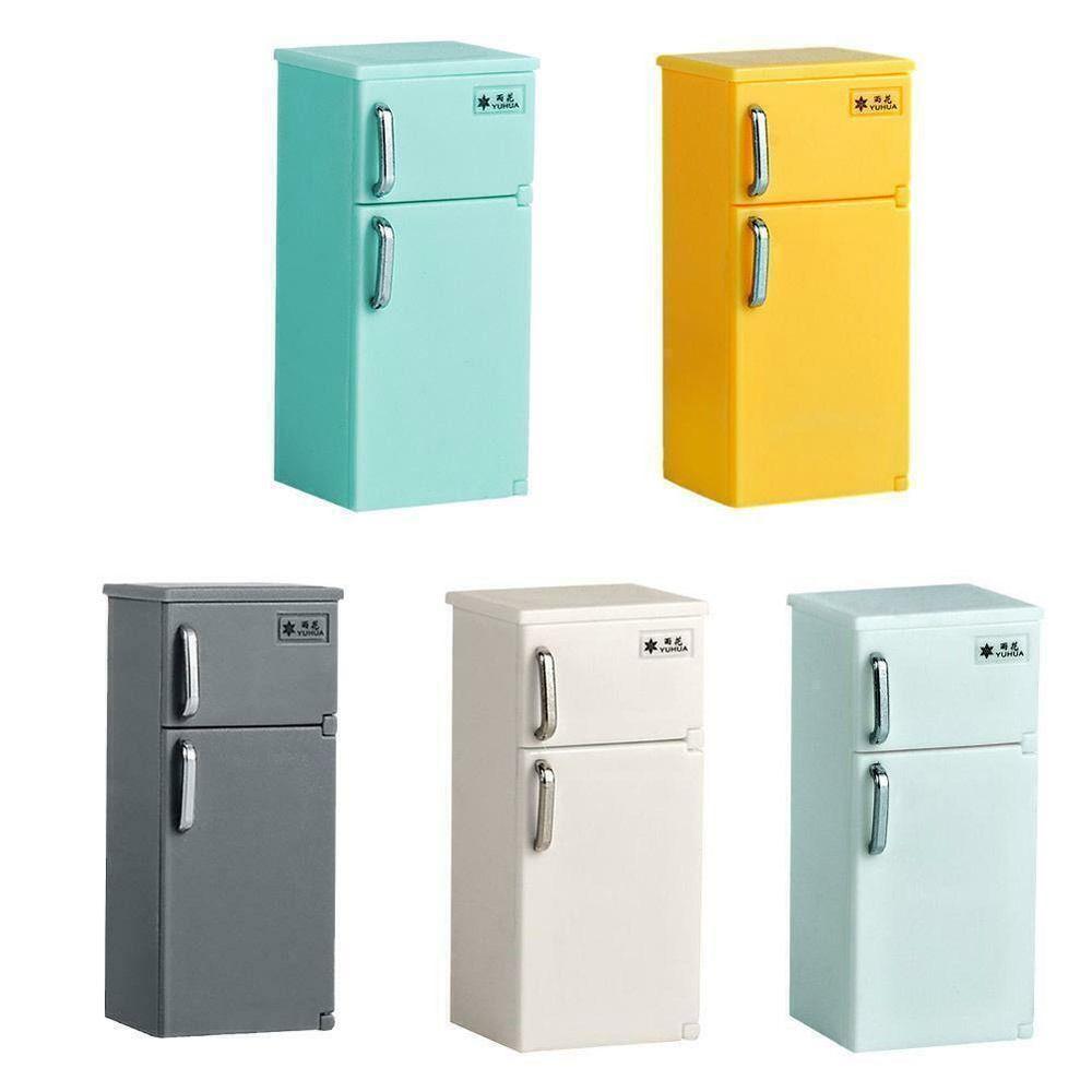 Multicolor Fridge Model Plastic Blyth Doll Fridge Miniature Doll House Fridge  Doll House