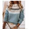 Women's Fashion Casual Fall Winter Long Sleeve O-Neck Sweaters