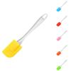 6pcs Food Grade Silicone Silicone Spatulas High Waist Kitchen Spatulas  Batter Mixing