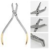 Dental Posterior Teeth Bracket Removing Pliers Cutting Adhesive Part Orthodontic Forcep Stainless Steel