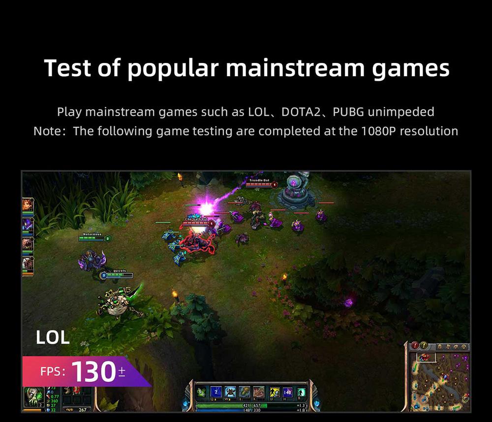 Восстановленный мини-ПК OUVIS AMR5, AMD Ryzen 5 5800U 8 ядер до 4,4 ГГц, 16 ГБ ОЗУ 512 ГБ SSD, HDMI+DP+Type-C Тройной дисплей, WiFi 5 Bluetooth 5.0