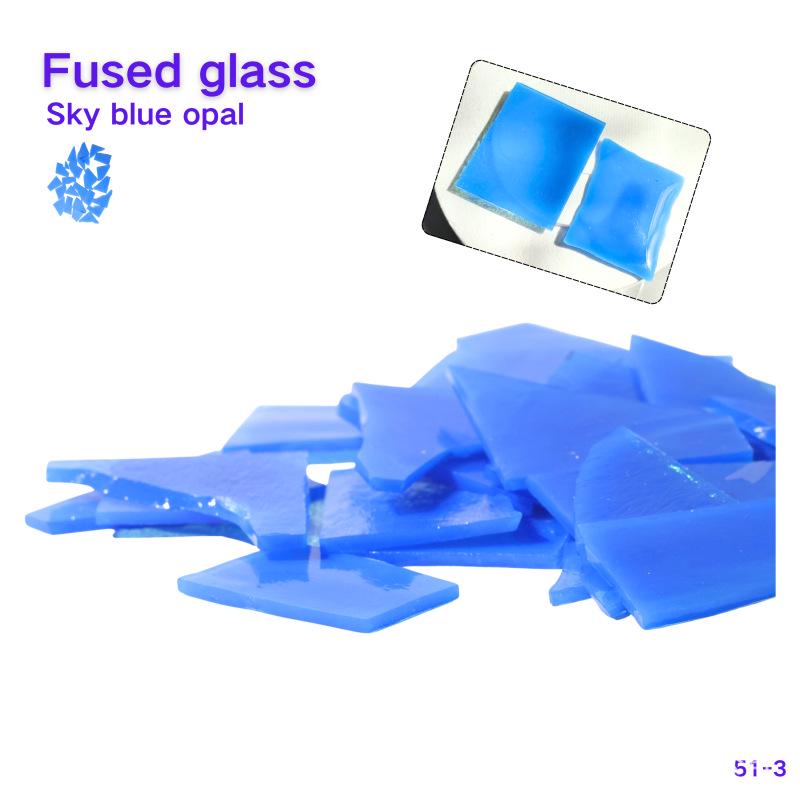 50g Multicolor Hot Melt Glass Frit for DIY Microwave Kiln Projects