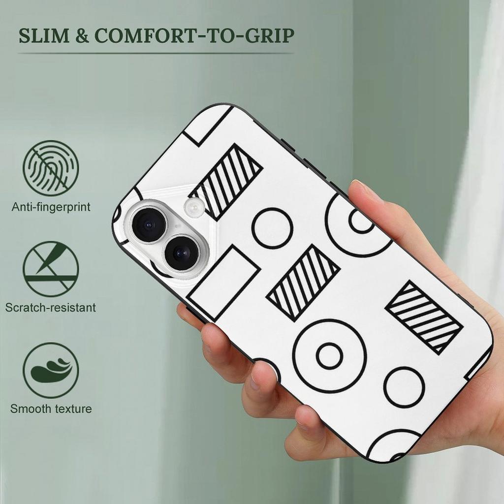 1 Pack For iPhone 17 Series TPU Phone Case Slim Glossy Shockproof Design, Daily Protection