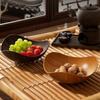 3pcs/set Japanese Style Dining Plate Plastic Dessert Tray Salad Bowl  Desktop Display