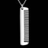 Wholesale 925 Sterling Silver Necklace Pendan Comb For Women Exquisite Student Girlfriend Jewelry Accessories Wedding GiftGood product