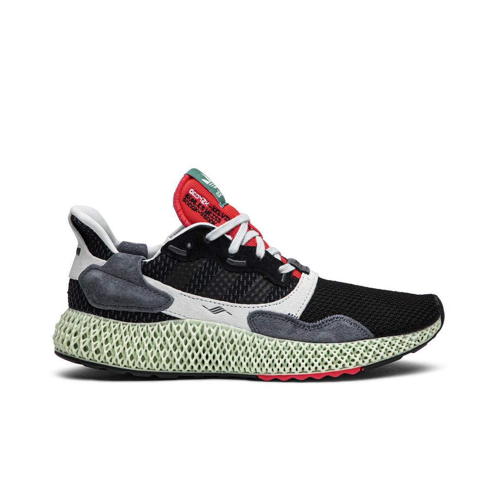 adidas ZX 4000 Futurecraft 4D 'Black Onix' (Unisex) Core Black / Onix / Cloud White Casual Shoes BD7931