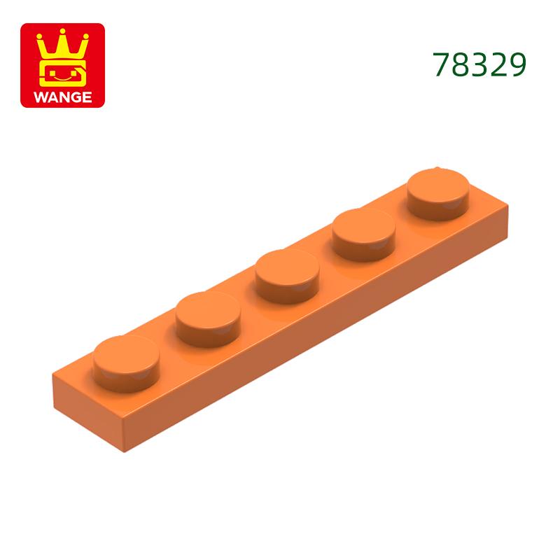 Нетоксичный 124 шт./лот Пластина 1x5 отверстий Блок Moc Цветные Аксессуары Совместимый с 78329 Кирпич Diy Детская Игрушка Детали Сборки