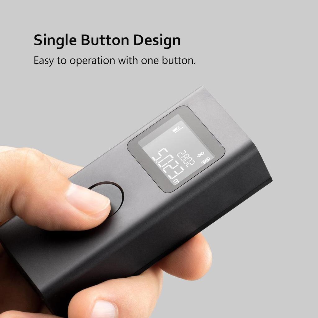 Умный лазерный дальномер Xiaomi Mijia, рулетка, цифровой дальномер, профессиональное хранилище данных, работает для приложения Mijia